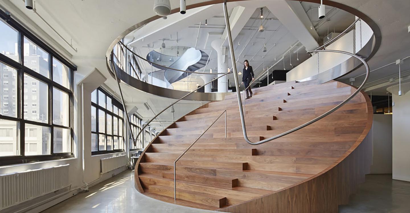 merdivenli ofisler